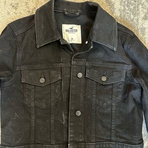 Hollister Men's Charcoal Shirt Jacket